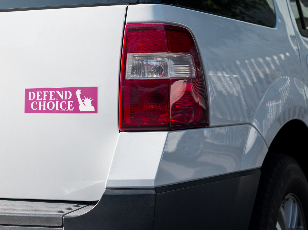 Defend Choice Bumper Sticker Decal Or Magnet Peace Resource Project