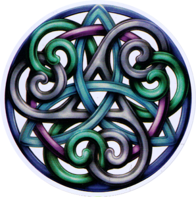 Celtic Grace - Bumper Sticker / Decal - Peace Resource Project