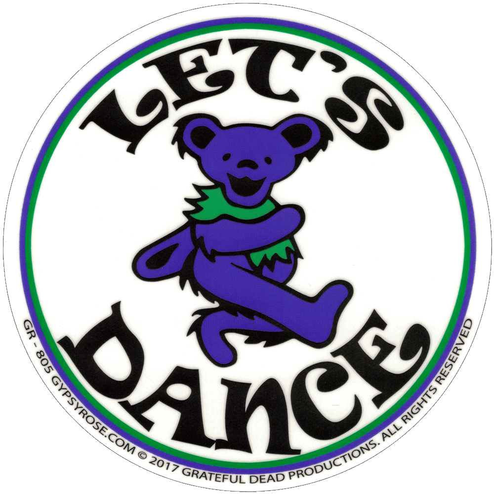 Grateful Dead Dancing Bears. Grateful Sticker.