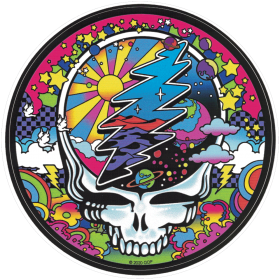 Grateful Dead Mod Max Steal Your Face - Bumper Sticker / Decal - Peace ...