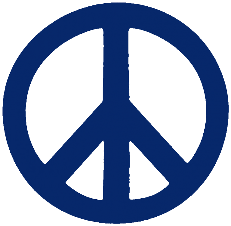 Peace Sign - Vinyl Cut-out Sticker - Peace Resource Project